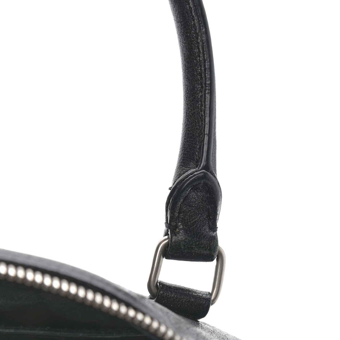 Calfskin Star Studded Classic Baby Duffle Black