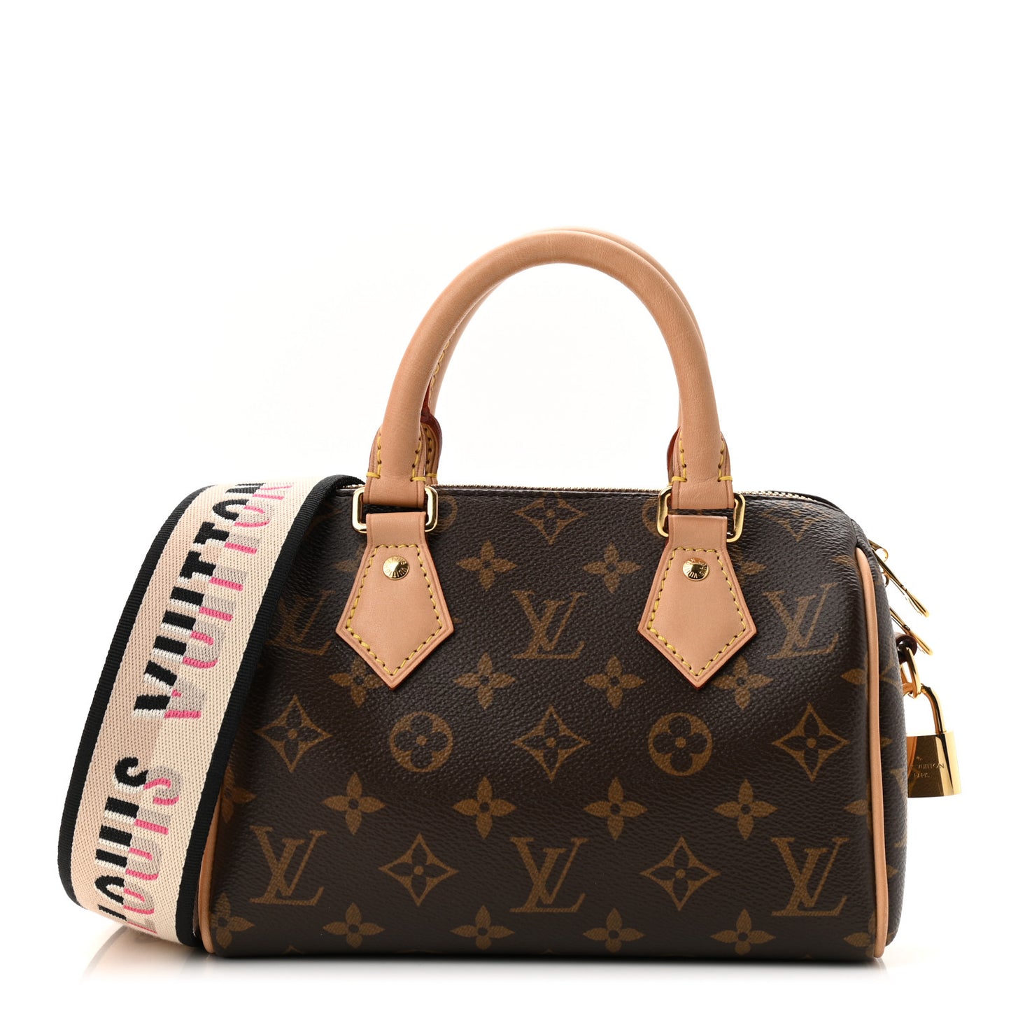 Monogram Speedy Bandouliere 20 Black