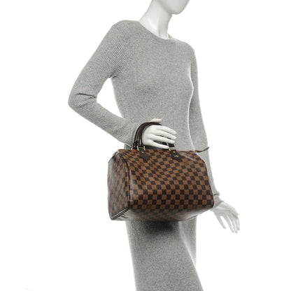 Louis Vuitton Damier Ebene Speedy 30 2 of 10