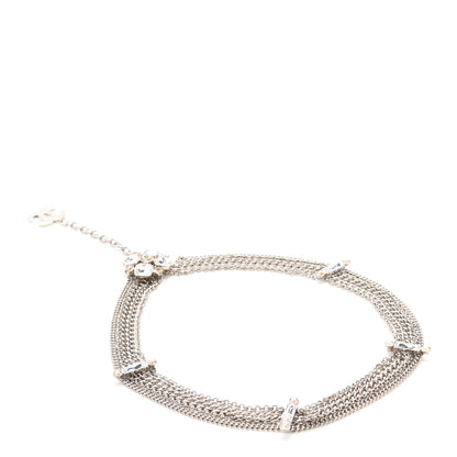 Chanel Crystal CC Multi Strand Chain Belt Silver 1 of 5
