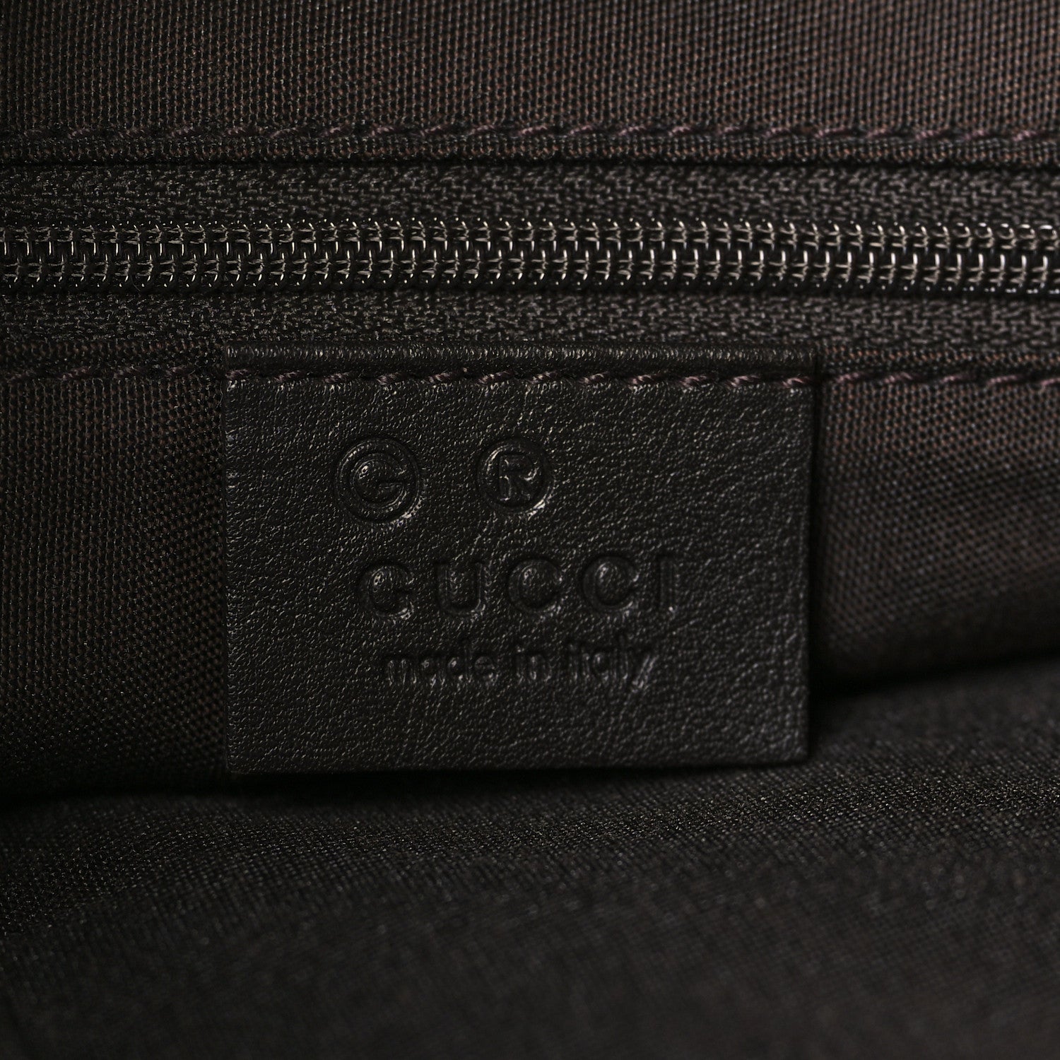 Gucci Guccissima Large New Ladies Web Hobo Black 6 of 9