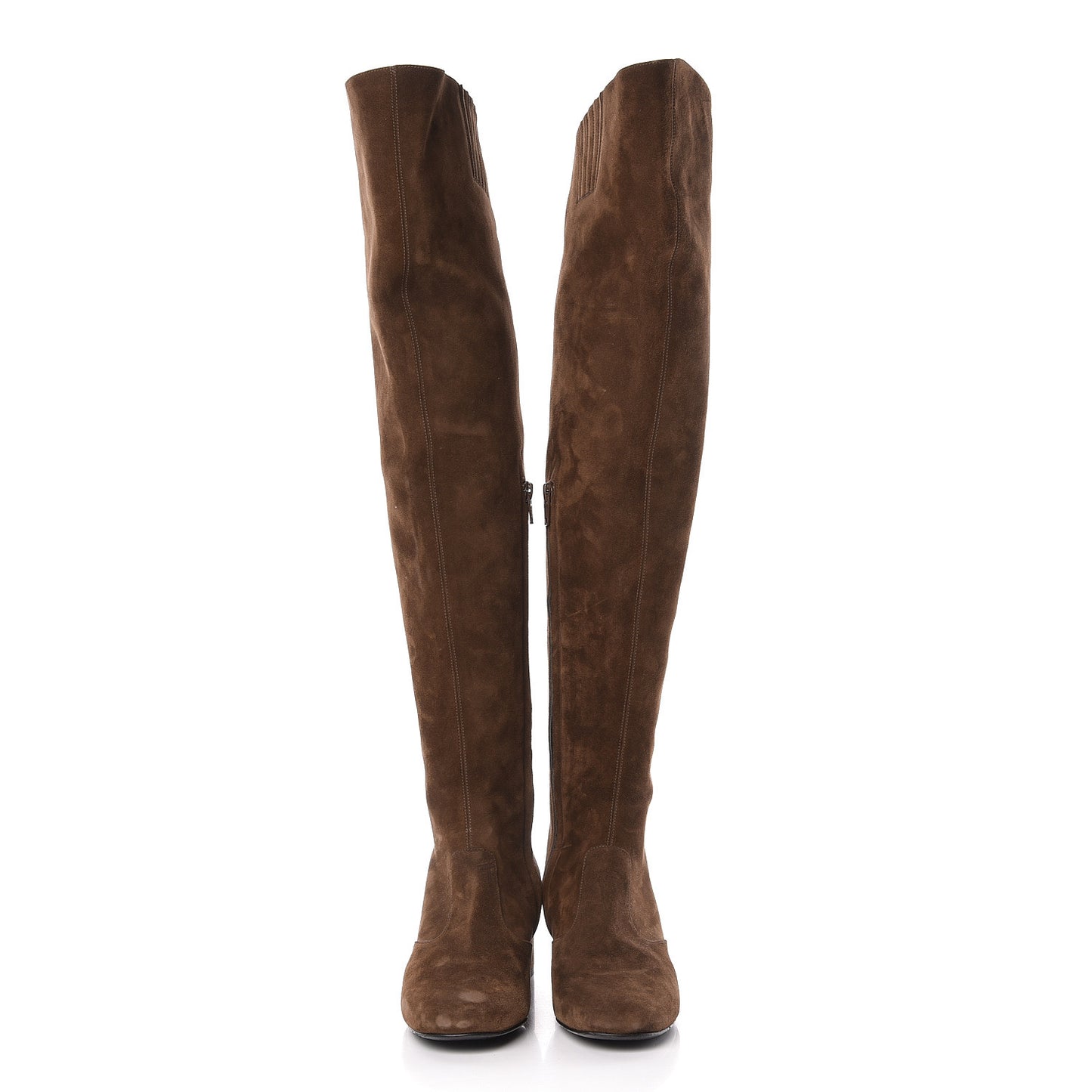 Suede Babies 40 Over The Knee Boots 38 Brown