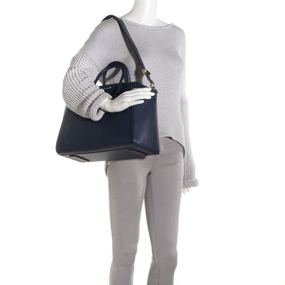 Givenchy Sugar Goatskin Medium Antigona Midnight Blue 2 of 9