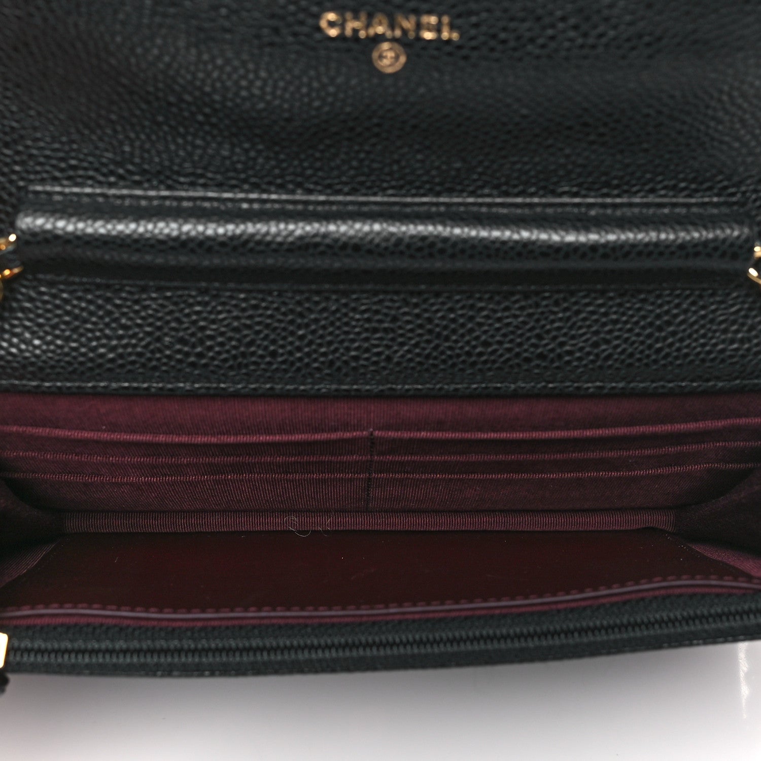 Chanel Caviar Quilted Wallet on Chain WOC Black 5 of 11