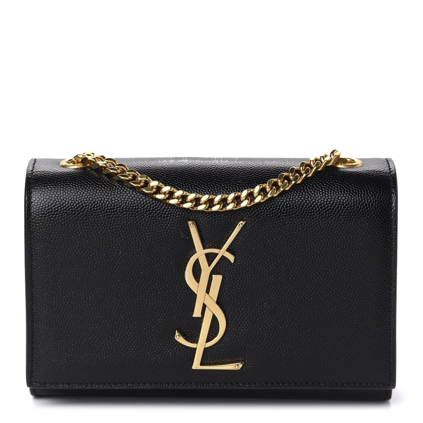 Grain De Poudre Small Monogram Kate Satchel Black