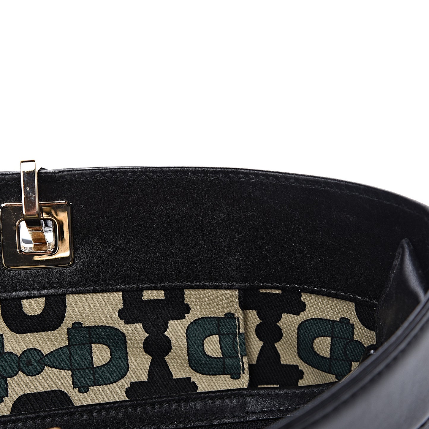 Guccissima Large Punch Tote Black