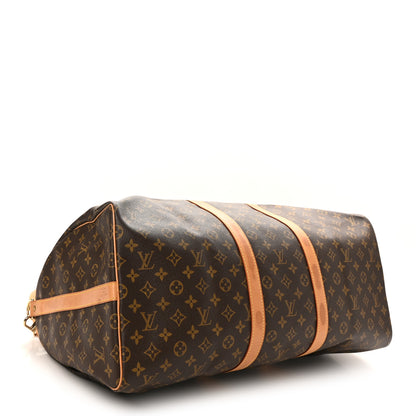 Louis Vuitton Monogram Keepall Bandouliere 55 3 of 12