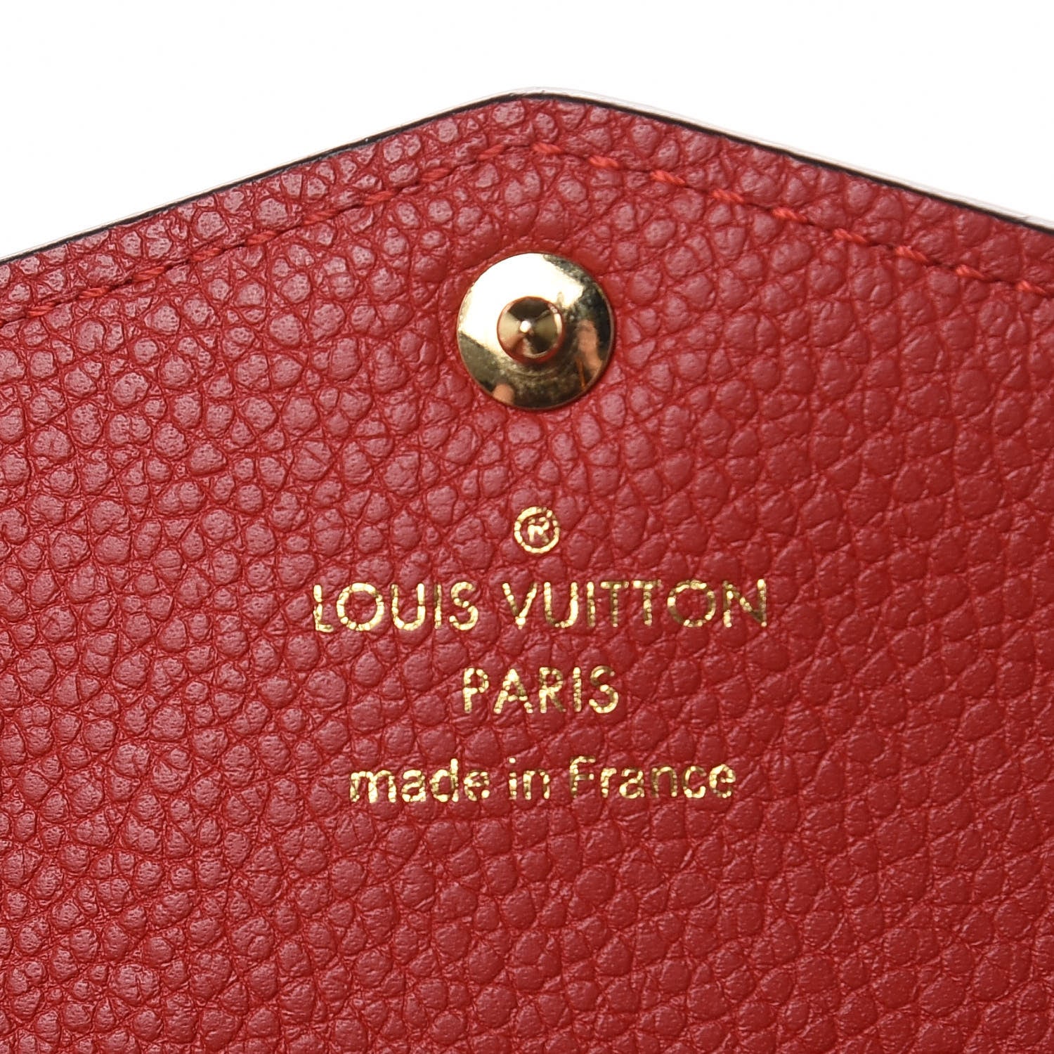 Louis Vuitton Empreinte Key Pouch Cherry 6 of 6