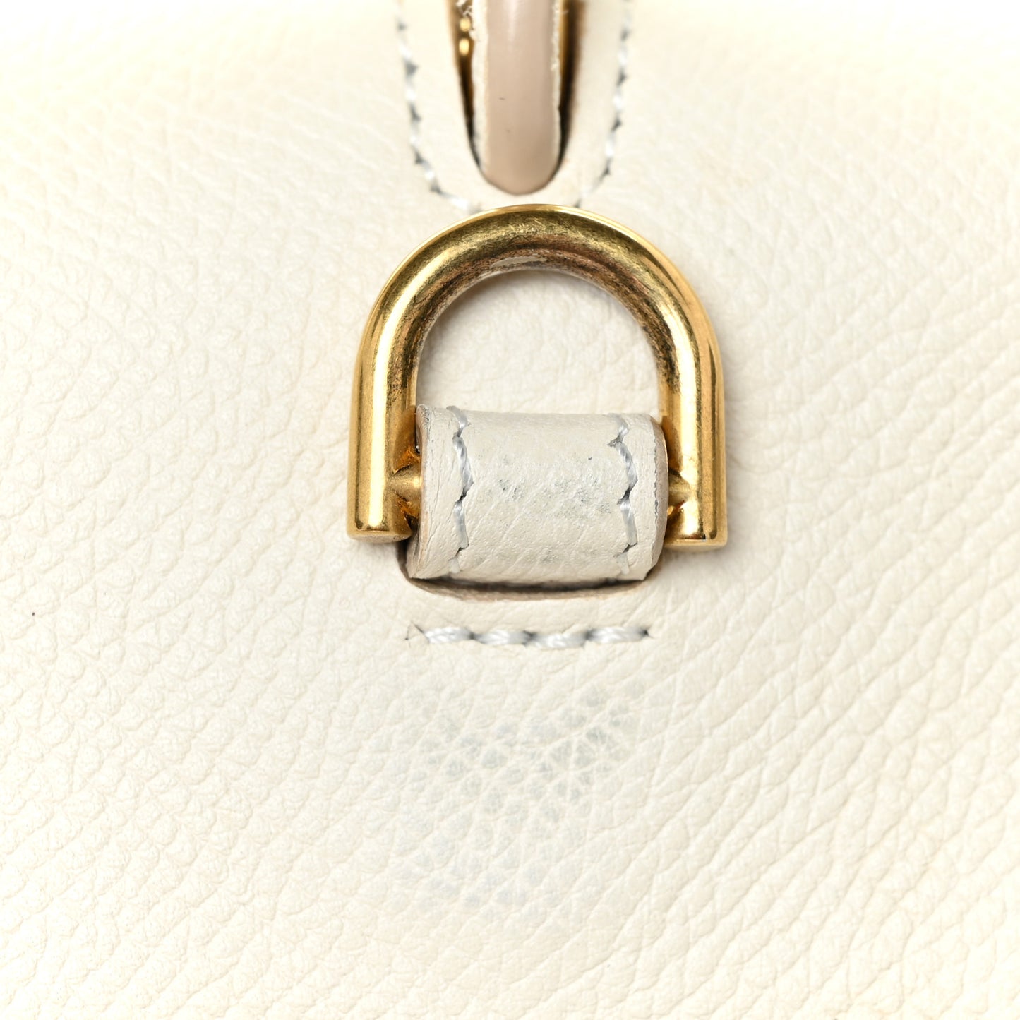 Grained Calfskin Micro Belt Bag Linen