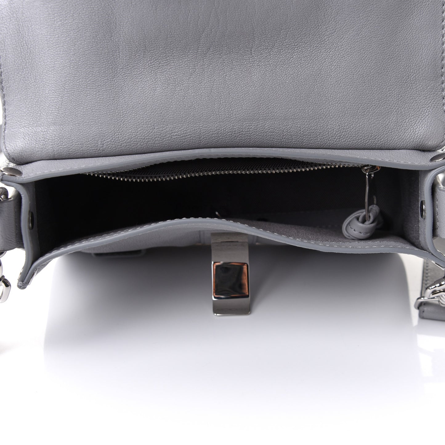 Lambskin PS1 Mini Crossbody Dove Grey