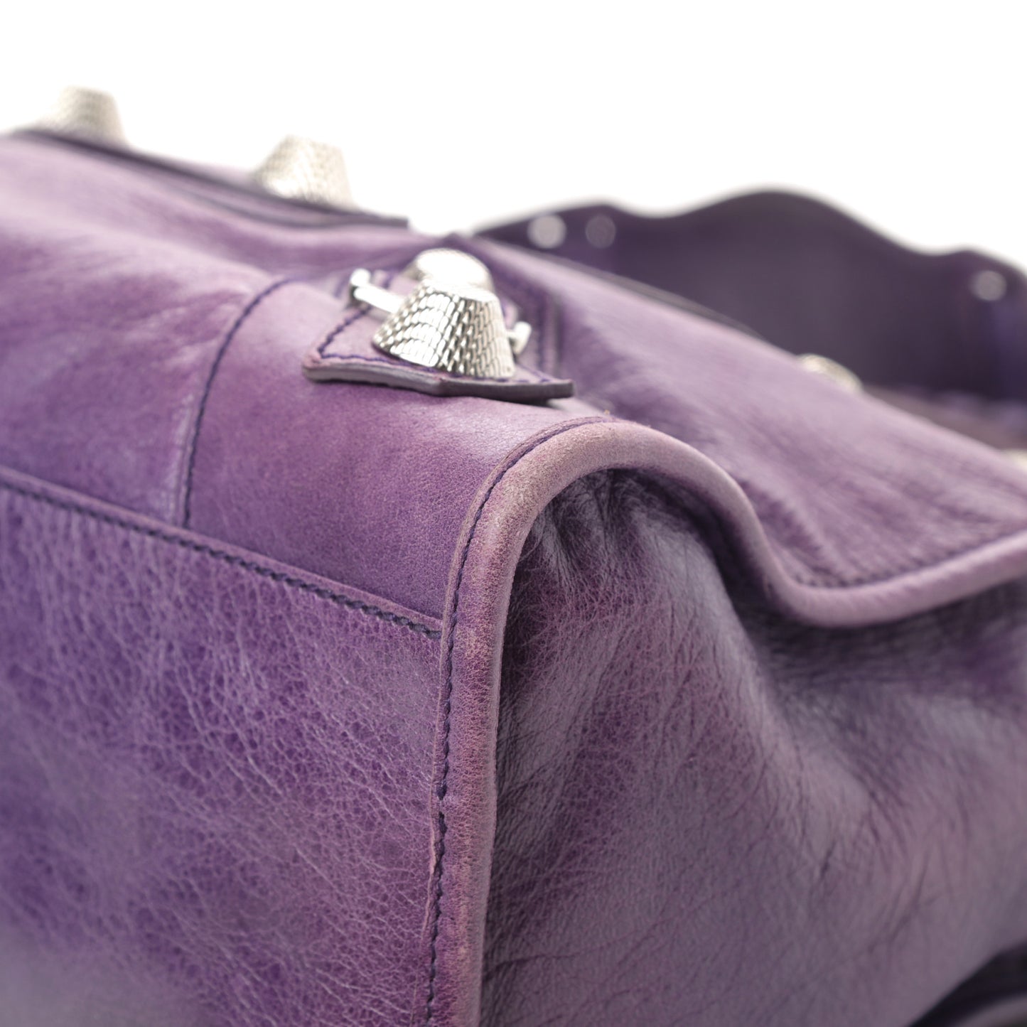 Agneau Giant 21 Silver Hardware City Raisin