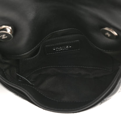 Chanel Calfskin Quilted CC Uniform Flap Belt Bag Black 5 of 11