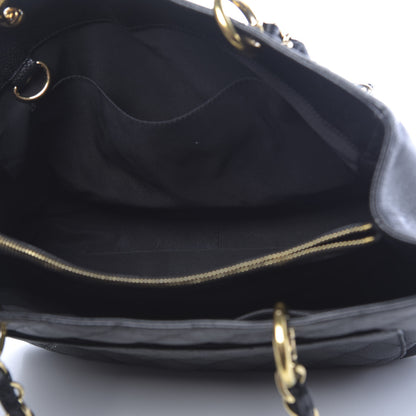 Chanel Caviar Quilted Grand Shopping Tote GST Black 5 of 16