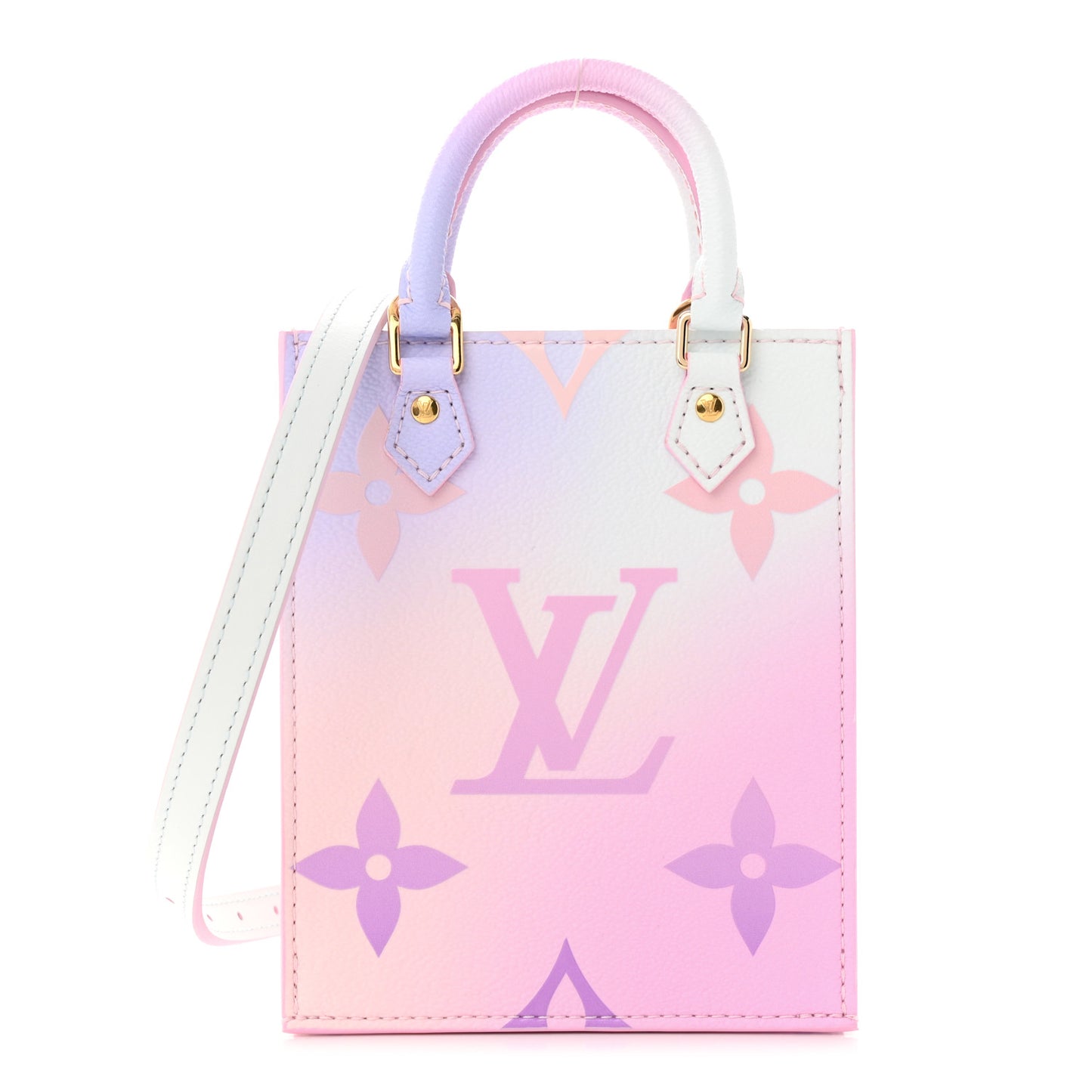 Monogram Giant Spring In The City Petit Sac Plat Sunrise Pastel