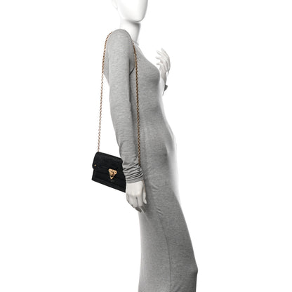 Louis Vuitton Empreinte Vavin Chain Wallet Black 2 of 9