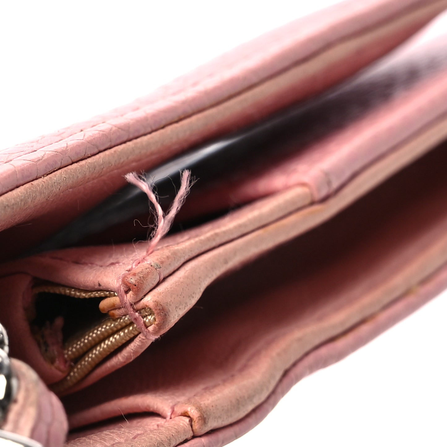 Caviar Timeless CC Wallet on Chain WOC Pink