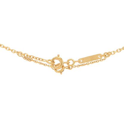 Cartier 18K Yellow Gold Diamond Hearts And Symbols Pendant Necklace 3 of 3