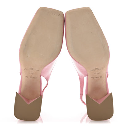 Louis Vuitton Electric Epi Shake Slingback Pumps 38.5 Pink 6 of 9