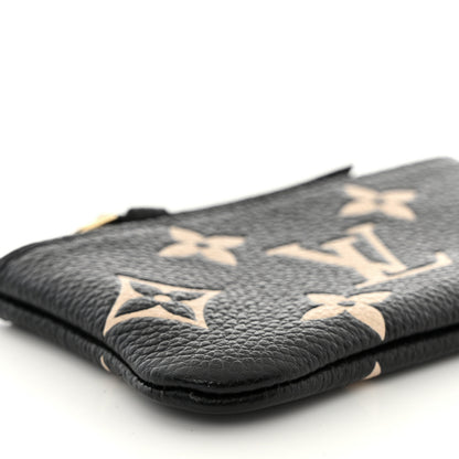 Louis Vuitton Empreinte Monogram Giant Key Pouch Black Beige 8 of 10
