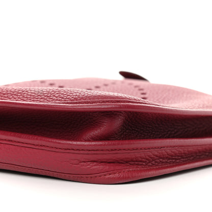 Hermes Taurillon Clemence Evelyne III PM Rubis 10 of 16