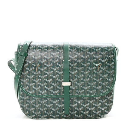 Goyard Goyardine Belvedere II MM Messenger Bag Green 1 of 9