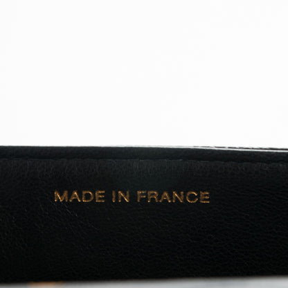 Chanel Caviar Quilted Medium Double Flap Navy 7 of 8