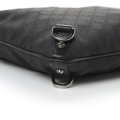 Gucci Monogram Abbey Messenger Bag Black 9 of 13