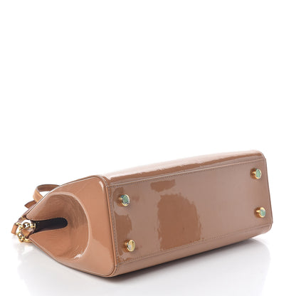 Louis Vuitton Vernis Brea MM Rose Velours 4 of 11