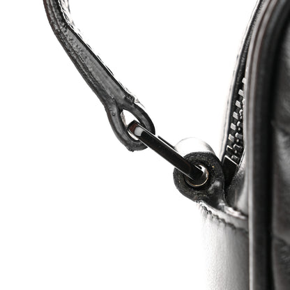 Saint Laurent Calfskin Matelasse Monogram Monochrome Lou Camera Bag Black 11 of 15