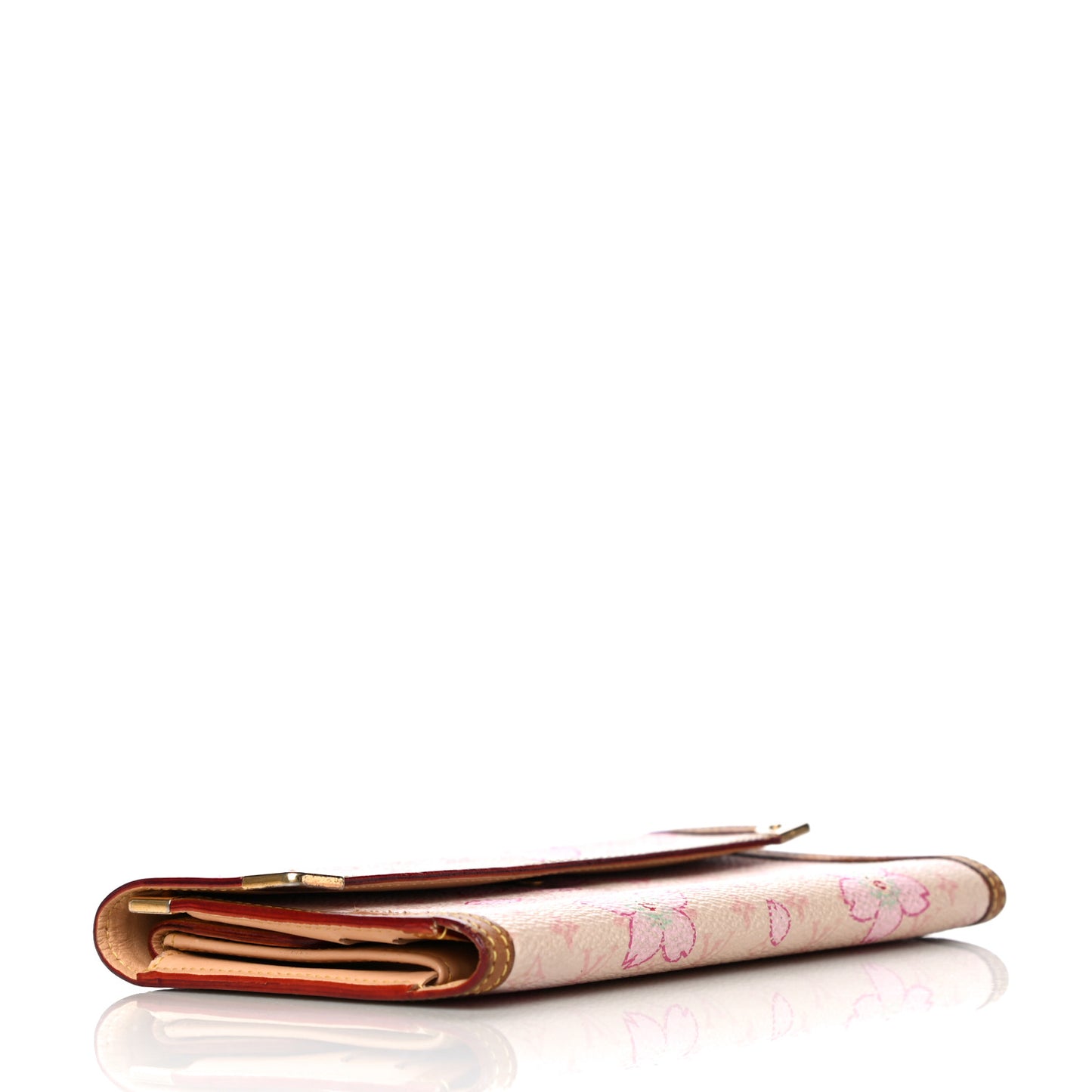 Monogram Cherry Blossom Porte Tresor International Wallet Pink
