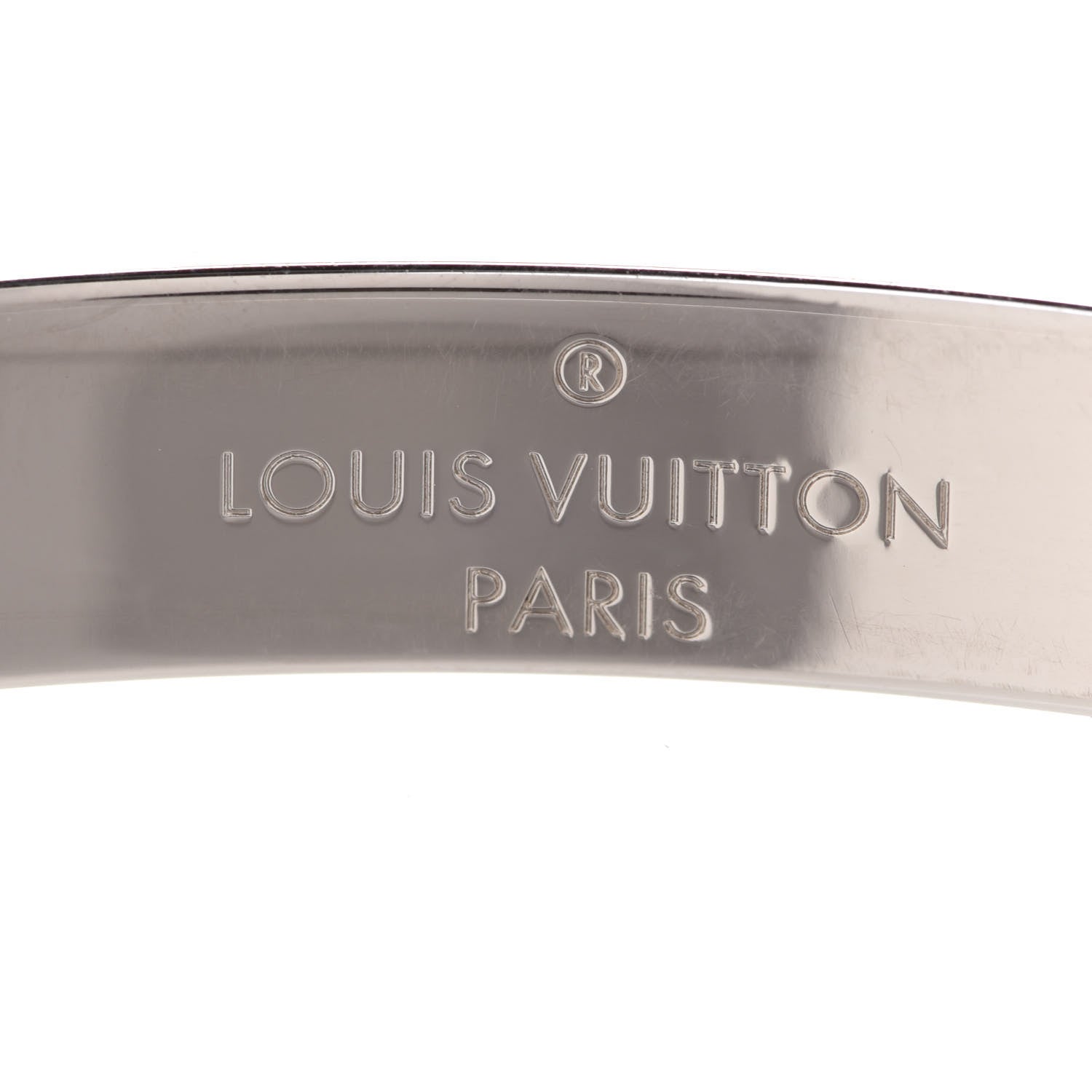 Louis Vuitton Palladium Monogram Nanogram Cuff S 4 of 7