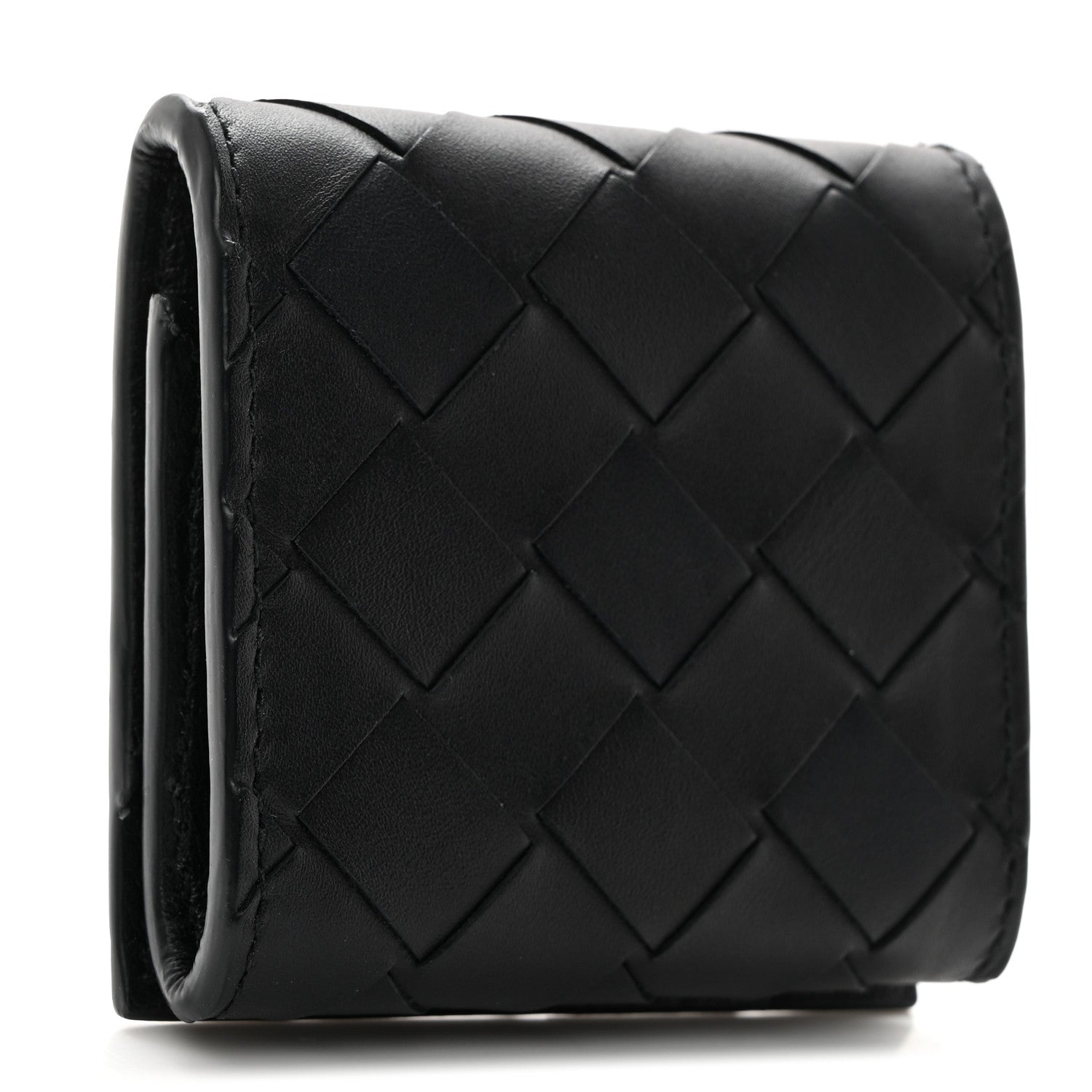 Bottega Veneta Nappa Intrecciato Coin Purse Midnight Blue 3 of 10