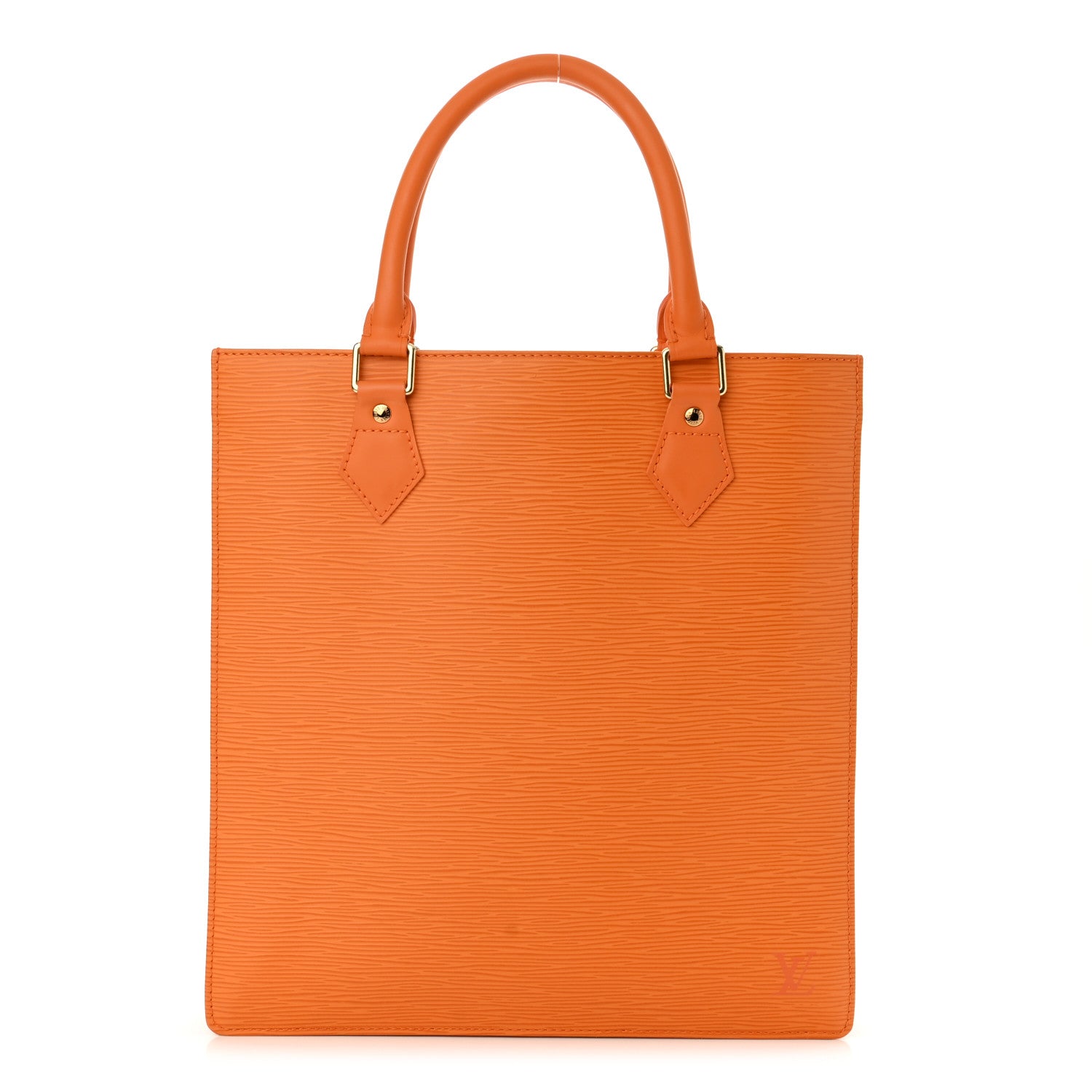 Louis Vuitton Epi Sac Plat PM Mandarin 1 of 9