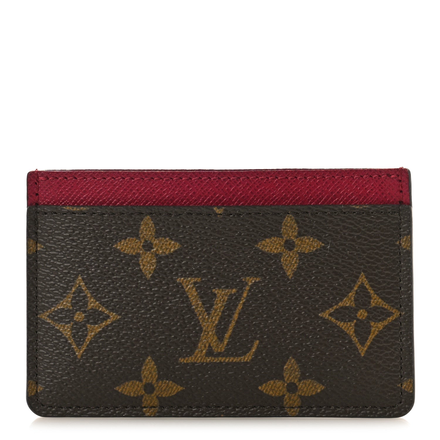 Louis Vuitton Monogram Card Holder Fuchsia 1 of 9