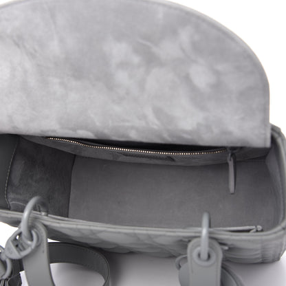 Christian Dior Ultra Matte Calfskin Cannage Medium Lady Dior Grey Stone 5 of 11