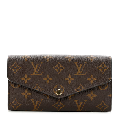 Louis Vuitton Monogram Sarah Wallet NM 1 of 10