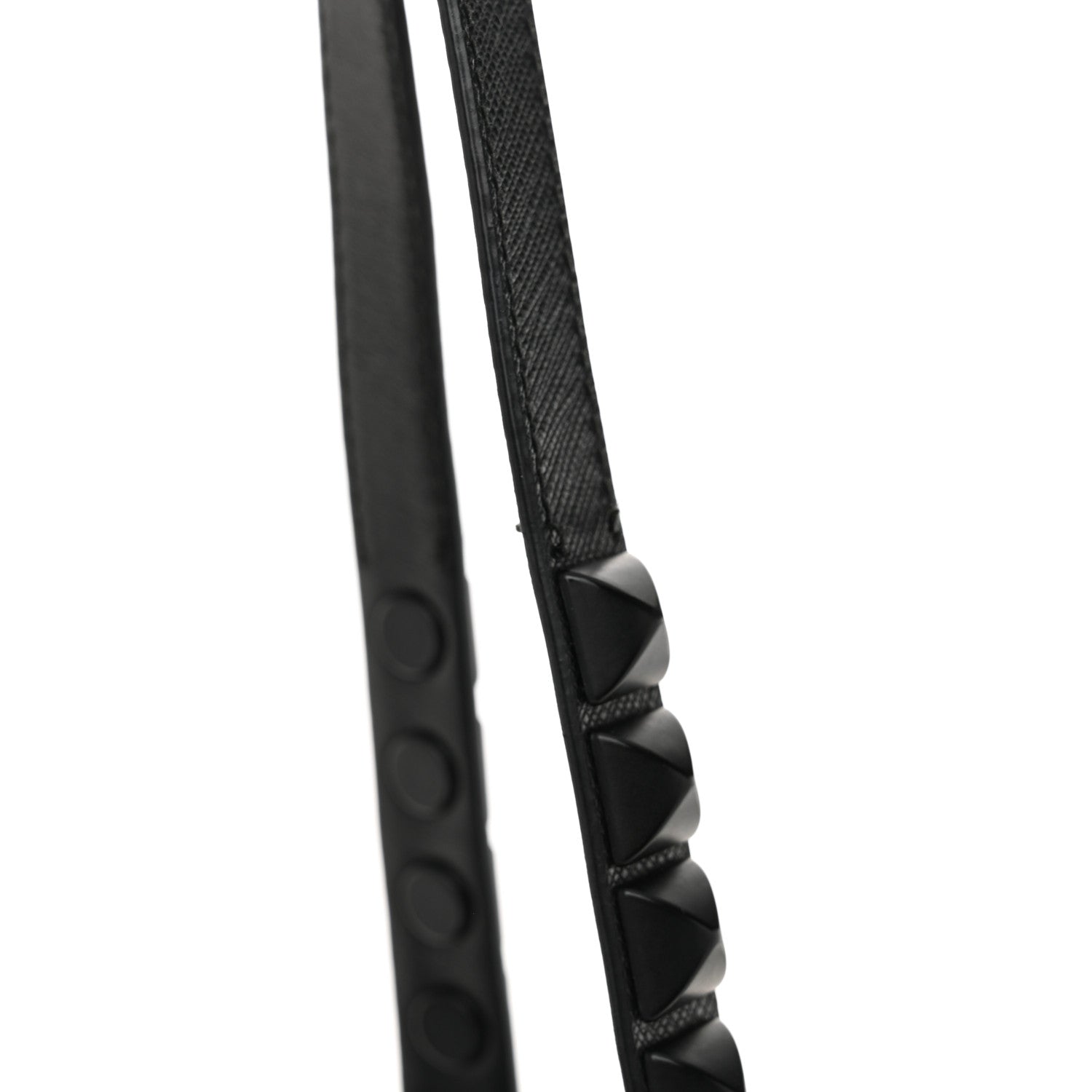 Prada Nylon New Vela Studded Black 13 of 18