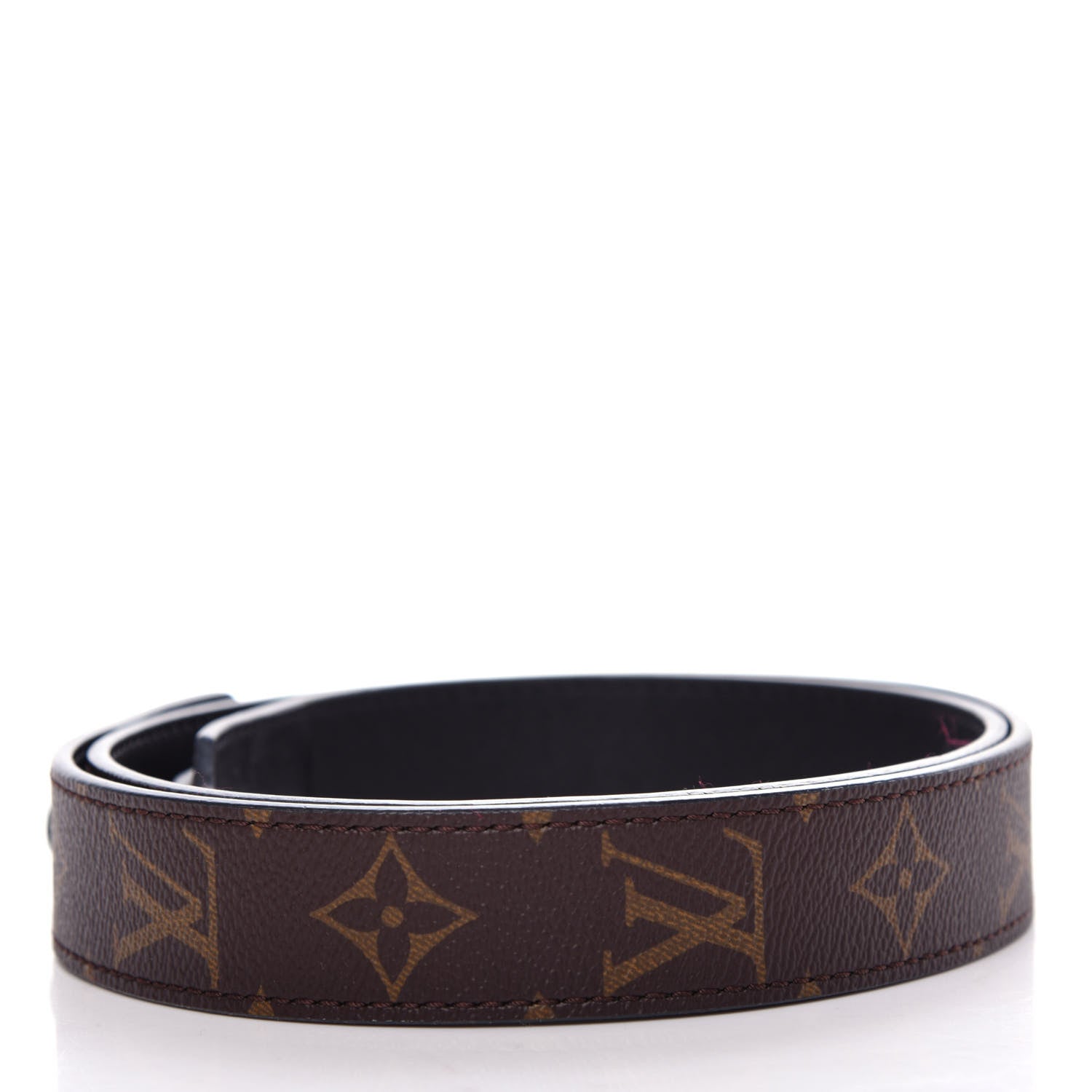 Louis Vuitton Monogram Bandouliere Shoulder Strap XL Black 2 of 5