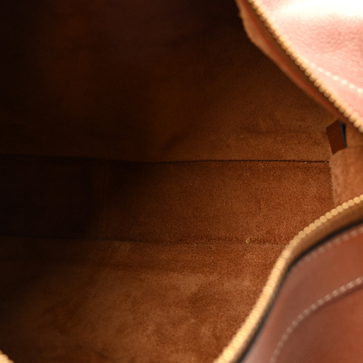 Supple Calfskin Medium Romy Shoulder Bag Tan
