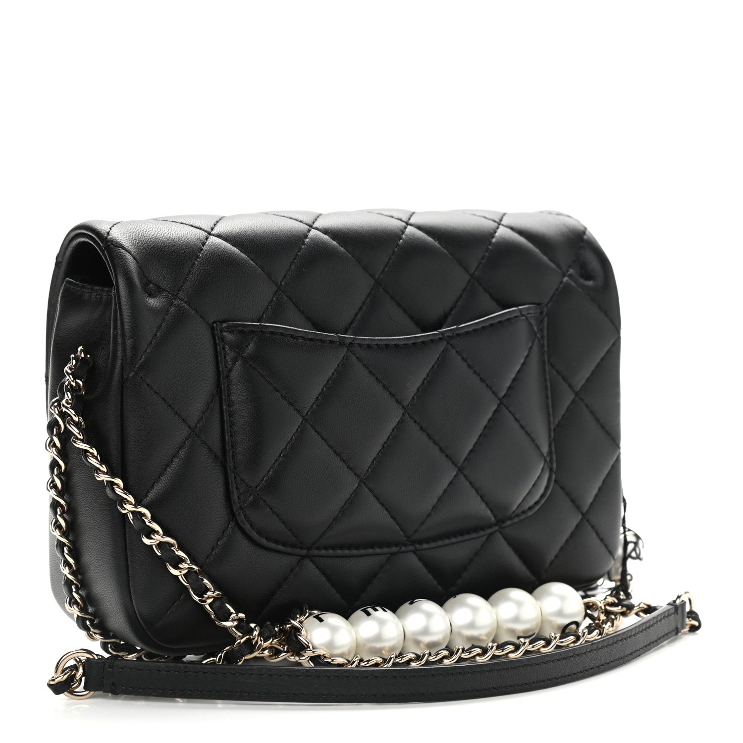 Chanel Lambskin Quilted Small My Precious Flap Black 2 of 8