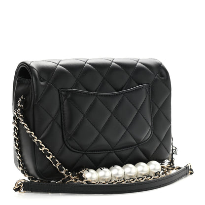 Chanel Lambskin Quilted Small My Precious Flap Black 2 of 8