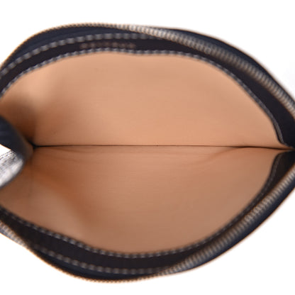 Delvaux Taurillon D Pochette Multifunctions Navy Ivory 5 of 7