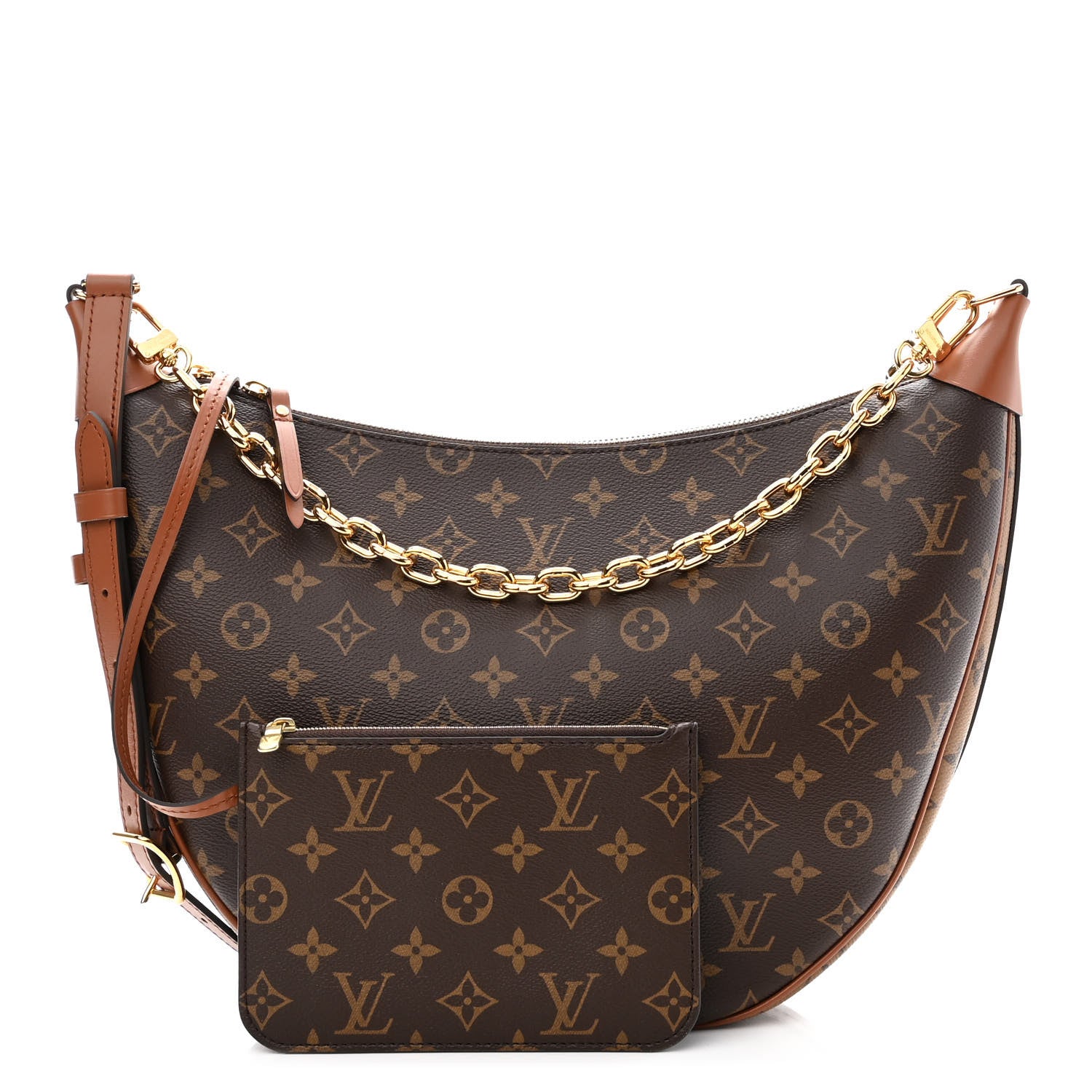 Louis Vuitton Reverse Monogram Loop Hobo 1 of 10