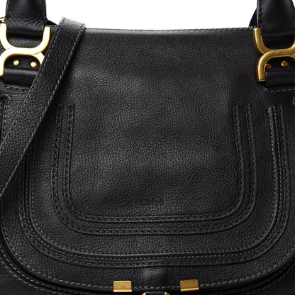 Chloe Calfskin Medium Marcie Satchel Black 11 of 11