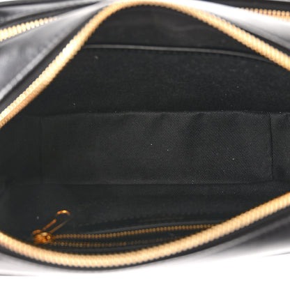 Burberry Calfskin Vintage Check Medium Camera Bag Archive Beige 5 of 10