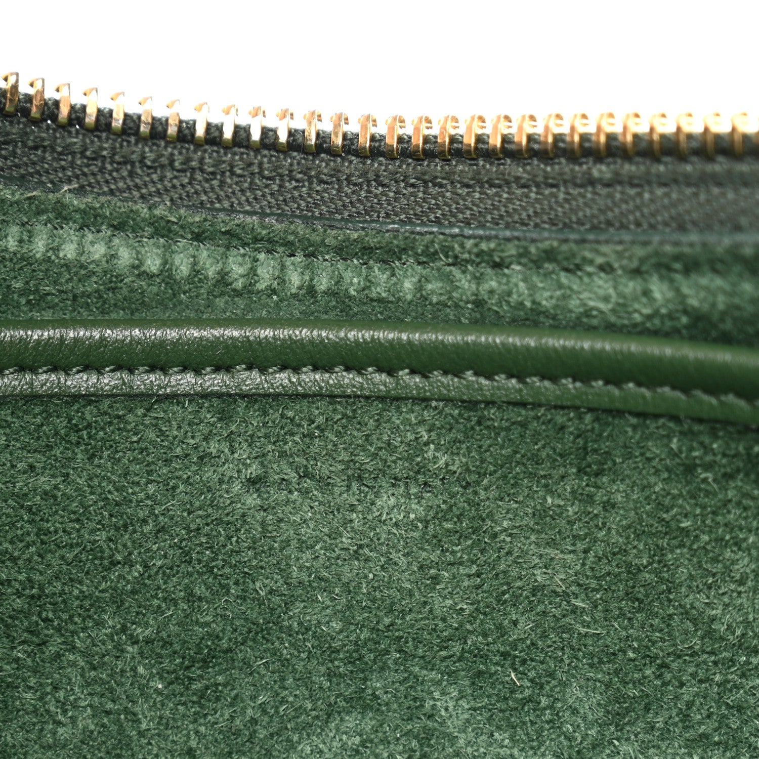 Celine Smooth Calfskin Medium Strap Ava Shoulder Bag Green 6 of 11