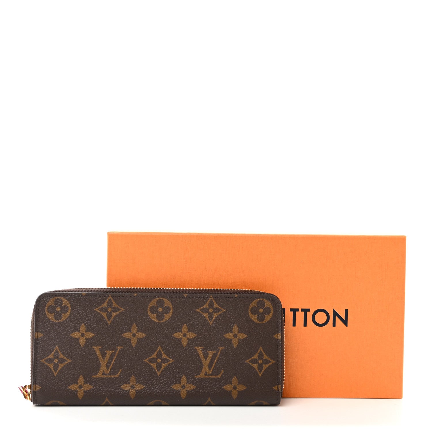 Louis Vuitton LOUIS VUITTON Monogram Clemence Wallet Fuchsia 9 of 9