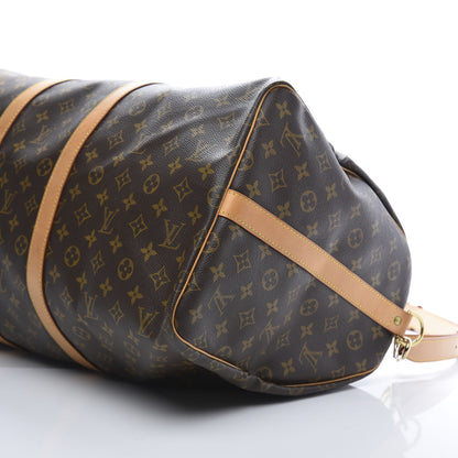 Louis Vuitton Monogram Keepall Bandouliere 55 7 of 10