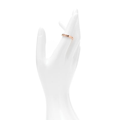 Cartier 18K Pink Gold Lanieres Ring 51 5.75 2 of 5