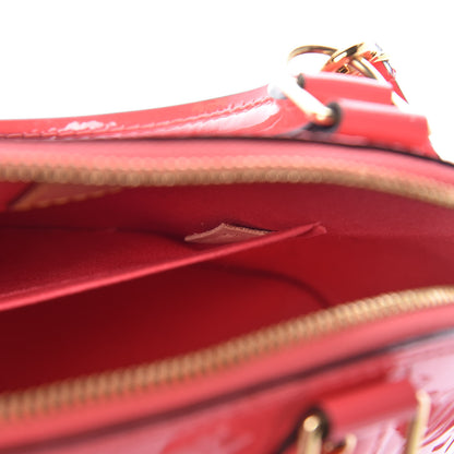 Louis Vuitton Vernis Alma BB Rose Litchi 6 of 13